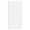 vidaXL Toiles &agrave; peindre 12 pcs blanc tissu et bois massif pin