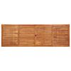 vidaXL Table &agrave; d&icirc;ner de jardin 280x90x75 cm Bois d'acacia massif