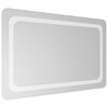 vidaXL Miroir de salle de bain &agrave; LED 50x80 cm