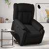 vidaXL Fauteuil inclinable &eacute;lectrique noir similicuir