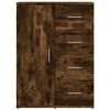 vidaXL Buffet ch&ecirc;ne fum&eacute; 59x39x80 cm bois d'ing&eacute;nierie