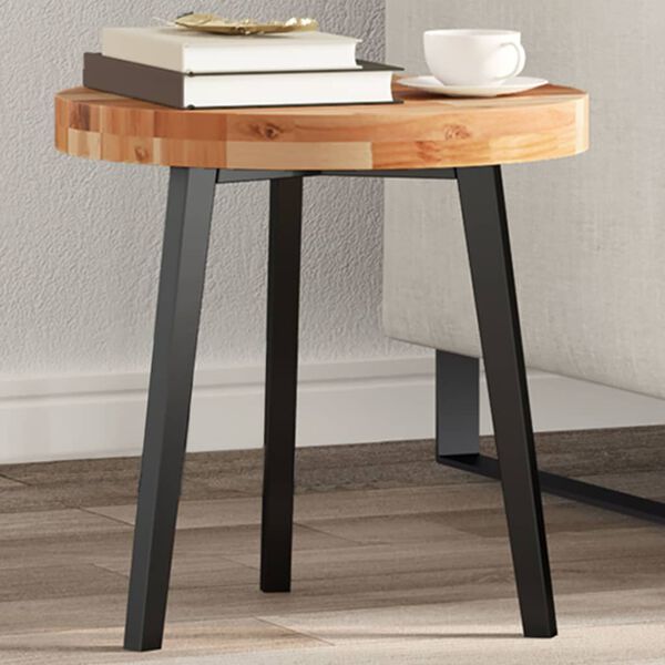 vidaXL Dessus de table rond &Oslash;40x4 cm bois massif d'acacia