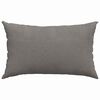 vidaXL Coussins de canapé 2 pcs Gris clair 50 x 30 cm