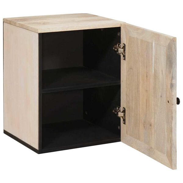 vidaXL Cabinet de salle de bain avec stockage Blanc 38 x 33 x 48 cm