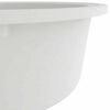 vidaXL &Eacute;vier de cuisine Blanc 78 x 47 x 20.5 cm Granite