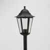 Smartwares Lampadaire de jardin 60 W Noir 175 cm CLAS5000.035