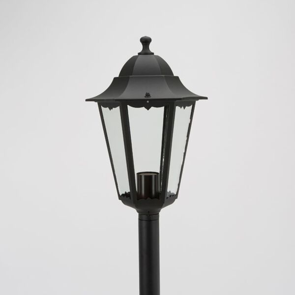 Smartwares Lampadaire de jardin 60 W Noir 175 cm CLAS5000.035