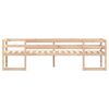 vidaXL Cadre de lit pour enfants sans matelas 75x190 cm pin massif