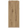 vidaXL Armoire &agrave; chaussures ch&ecirc;ne artisanal bois d'ing&eacute;nierie