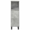 vidaXL Ensemble de meubles de salle de bain 3 pcs gris b&eacute;ton