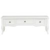 vidaXL Meuble TV Blanc 100 x 35 x 35 cm Bois