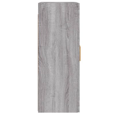 vidaXL Armoires murales 2 pcs sonoma gris bois d'ingénierie