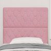 vidaXL T&ecirc;te de lit avec t&ecirc;te de lit Rose 90 cm Cuir synth&eacute;tique