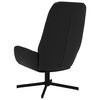 vidaXL Chaise de relaxation Noir brillant Similicuir