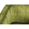 HSM Collection Chaise de salle &agrave; manger Chester Vert olive