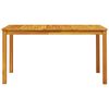 vidaXL Ensemble de salle &agrave; manger pour jardin 5 pcs Marron
