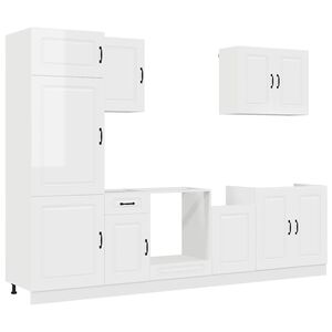 vidaXL Ensemble d'armoires de cuisine 7 pcs Kalmar bois d'ing&eacute;nierie