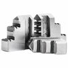 vidaXL Mandrin de tour auto-centrant &agrave; 3 m&acirc;choires 80 mm Acier