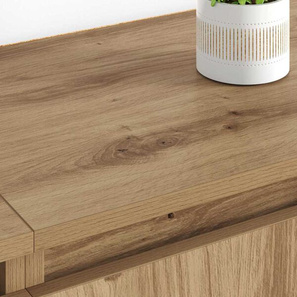 vidaXL Buffets 2 pcs Ch&ecirc;ne artisanal 60 x 35 x 70 cm Bois d'ing&eacute;nierie