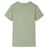 T-shirt pour enfants kaki clair 128