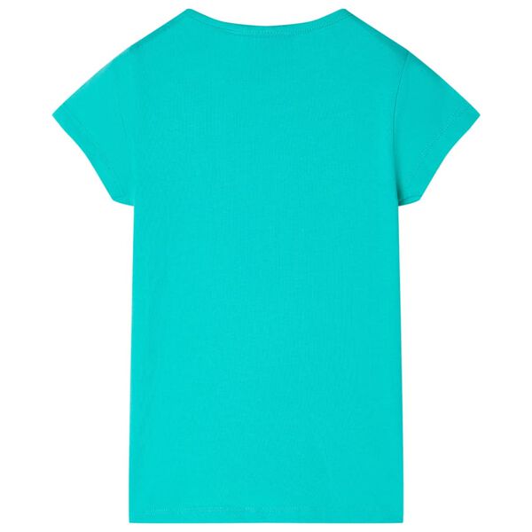 T-shirt pour enfants menthe 128