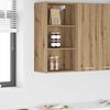 vidaXL Armoire suspendue Ch&ecirc;ne artisanal 40 x 29,5 x 80 cm