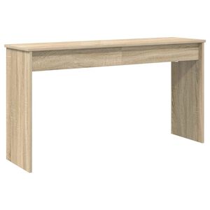 vidaXL Stand de clavier Ch&ecirc;ne Sonoma 120 x 32 x 64 cm