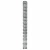 vidaXL Cl&ocirc;ture de prairie Argent&eacute; 50 x 1,4 m Acier galvanis&eacute;