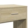 vidaXL Ensemble de coiffeuse 4 pcs ch&ecirc;ne sonoma bois d'ing&eacute;nierie