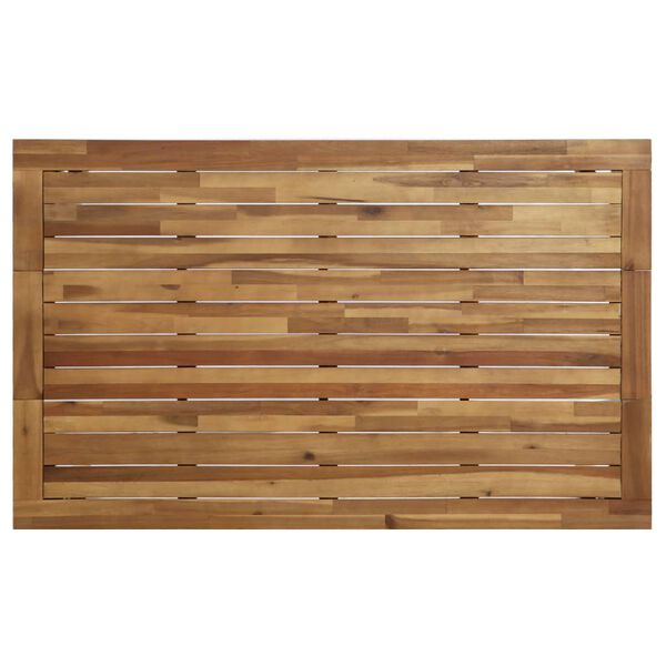 vidaXL Table de jardin 150x90x75 cm Bois d'acacia solide