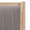 vidaXL T&ecirc;te de lit capitonn&eacute;e avec t&ecirc;te de lit Marron 80 cm Pin massif