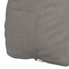 vidaXL Coussin de Dos Taupe 60 x 20 x 50 cm tissu