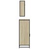 vidaXL Ensemble de meubles de salle de bain 3 pcs ch&ecirc;ne sonoma