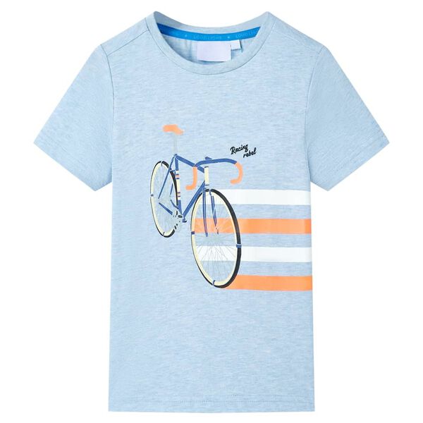 T-shirt pour enfants mélange bleu pâle 92