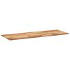vidaXL Dessus de table rectangulaire 140x50x2 cm bois massif d'acacia