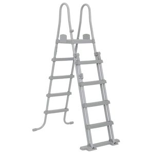 Bestway &Eacute;chelle de piscine de s&eacute;curit&eacute; &agrave; 4 marches Flowclear 132 cm