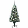 vidaXL Sapin de No&euml;l artificiel Vert 180 cm PVC, Acier et Plastique