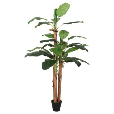 vidaXL Bananier artificiel 9 feuilles 120 cm vert