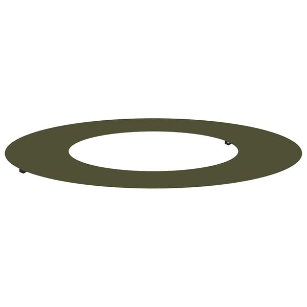 vidaXL Anneau d'arbre Vert olive &Oslash;40 / 70 cm Acier lamin&eacute; &agrave; froid