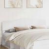 vidaXL T&ecirc;te de lit Blanc 200 cm Bois d'ing&eacute;nierie