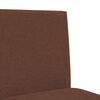 vidaXL Chaises de bar lot de 2 bois massif d'h&eacute;v&eacute;a et tissu