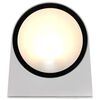 vidaXL 2 pcs Appliques murales d'ext&eacute;rieur 1 W Blanc Rond