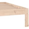 vidaXL Cadre de lit sans matelas 135x190 cm