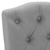 vidaXL Chaises &agrave; manger lot de 6 gris clair tissu