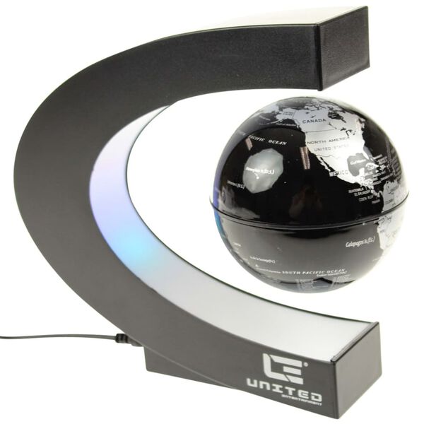 United Entertainment Globe terrestre en l&eacute;vitation magn&eacute;tique
