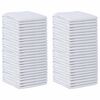 vidaXL Tapis d'entra&icirc;nement pour animaux en tissu non tiss&eacute; 50 pcs