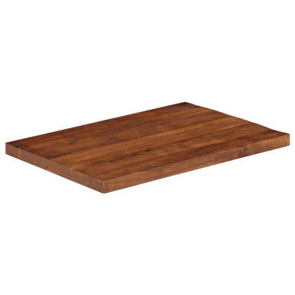 vidaXL Dessus de table 70x50x2,5 cm rectangulaire bois massif r&eacute;cup&eacute;r&eacute;