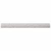 vidaXL Appui de fen&ecirc;tre Texte en marbre -enure 80 x 10 x 4,5 cm PVC
