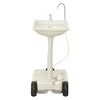 vidaXL Ensemble de toilette et support de lavage des mains de camping