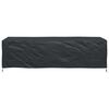 vidaXL Housse pour meubles Uni Noir 270 x 110 x 70 cm 210D